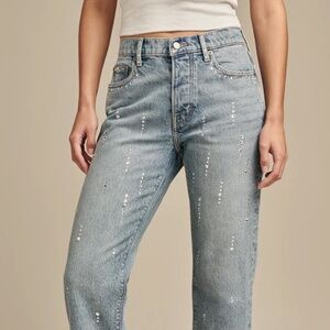 Rhinestone Lucky Legend 90s Loose Crop Size 2/26